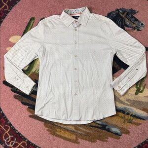 DRESS SHIRT BUTTON UP LARGE